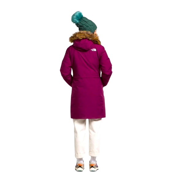 THE NORTH FACE WOMEN'S ARCTIC PARKA - BOYSENBERRY - Picture 2 of 6